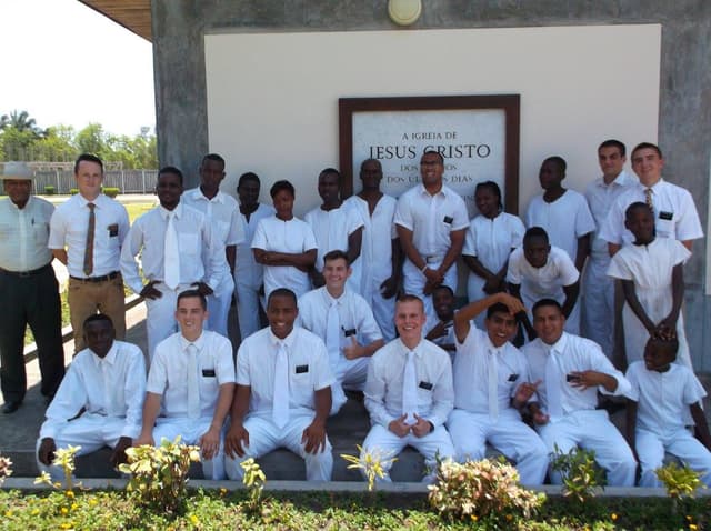 Missionary service group in Mozambique