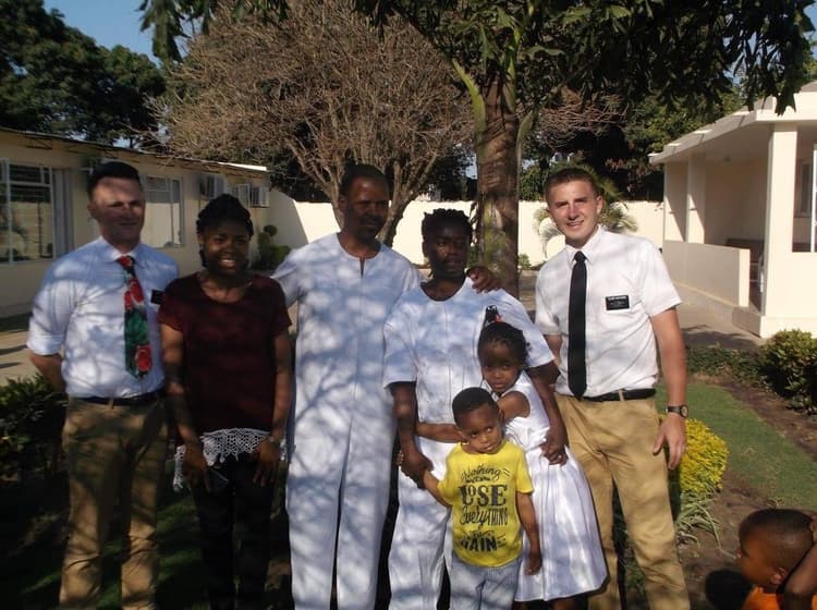 Missionary service project in Mozambique